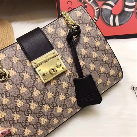 best site for reselling gucci padlock bees|best gucci belt bag.